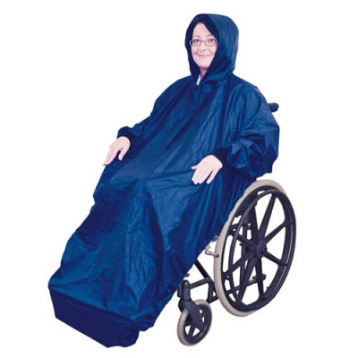 Wheelchair Mac with Sleeves Fleece Lined