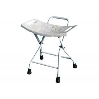 Compact folding shower stool VB541