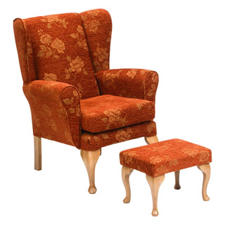 Queen Anne leg footrest  ST009