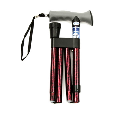 Walking sticks folding with gel grip 10370